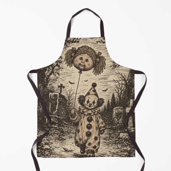 Item preview, Little Clown of the Graveyard designed and sold by darametzgerart.