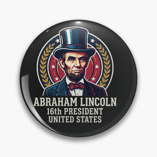 Item preview, Abraham Lincoln Sixteenth President United States Emblem    designed and sold by Owcomm.