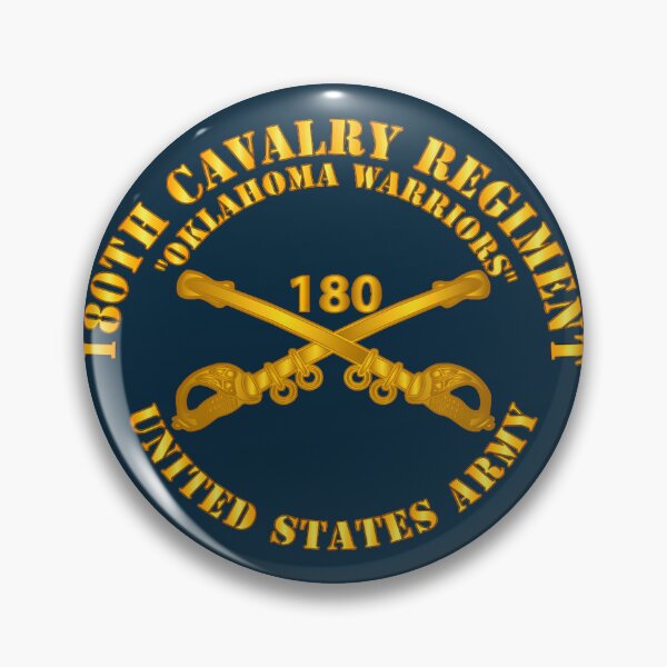 Item preview, 180Th Cavalry Regiment Branch designed and sold by VaibhavPlumpton.