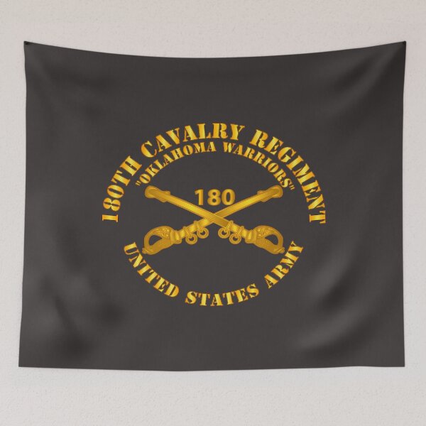 Item preview, 180Th Cavalry Regiment Branch designed and sold by VaibhavPlumpton.