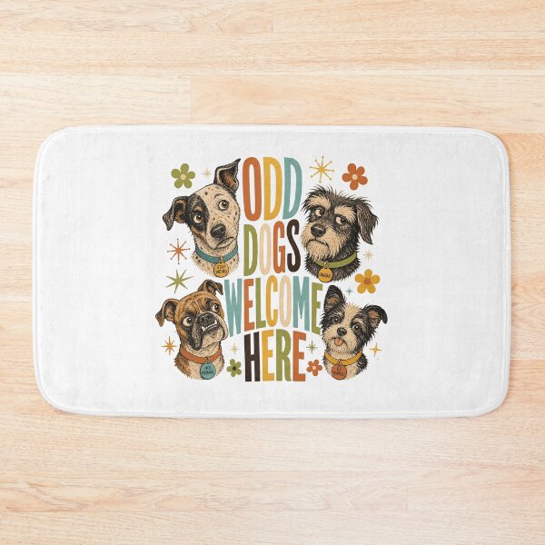 Item preview, Odd Dogs Welcome Here Mixed Breed Portraits designed and sold by JoyfullyOffbeat.