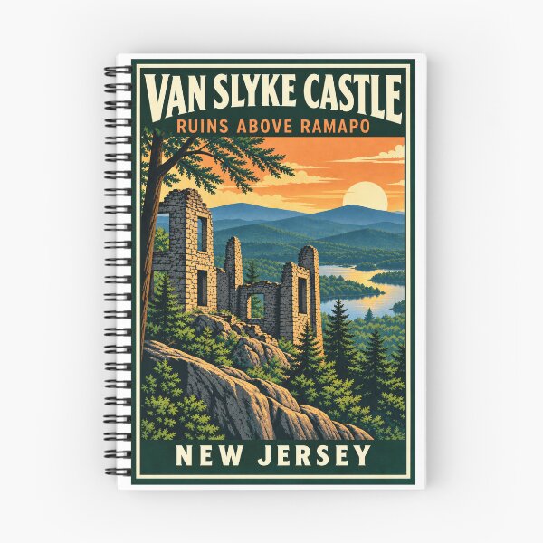 Item preview, Van Slyke Castle Ruins – Ramapo Mountains designed and sold by Past in Threads.