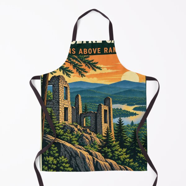 Item preview, Van Slyke Castle Ruins – Ramapo Mountains designed and sold by Past in Threads.