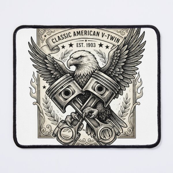 Item preview, Vintage American V-Twin Eagle Engine Pistons designed and sold by Rahat3344.