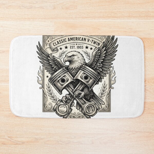 Item preview, Vintage American V-Twin Eagle Engine Pistons designed and sold by Rahat3344.