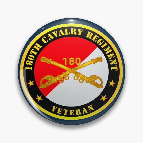 Item preview, 180Th Cavalry Regiment Branch Veteran designed and sold by VaibhavPlumpton.