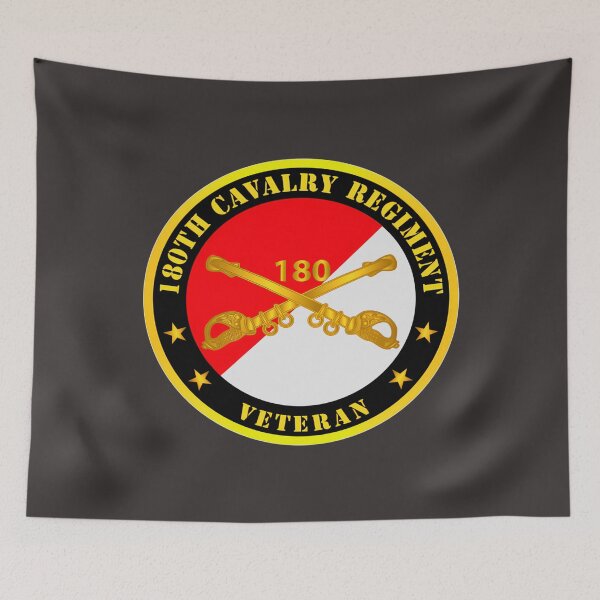 Item preview, 180Th Cavalry Regiment Branch Veteran designed and sold by VaibhavPlumpton.