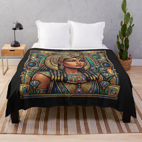 Item preview, Majestic Ancient Egyptian Queen Cleopatra Portrait designed and sold by Owcomm.