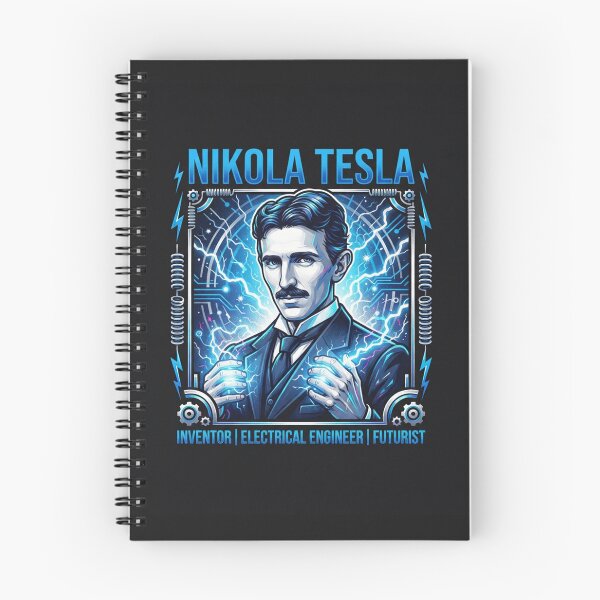 Item preview, Nikola Tesla Electric Genius Inventor Portrait designed and sold by Owcomm.