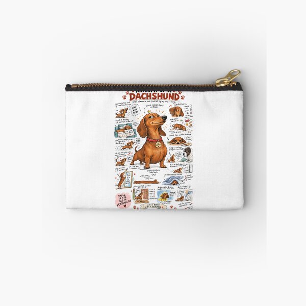 Item preview, Anatomy of a Dachshund Dog Humor Poster designed and sold by windmildesigner.