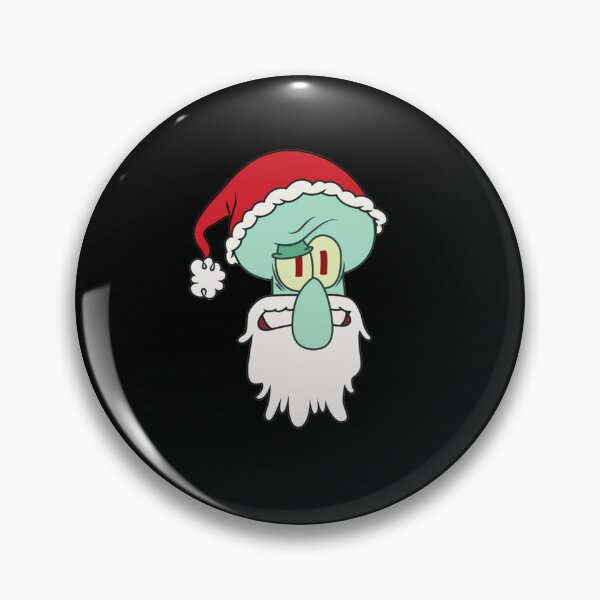 Item preview, Squidward Santa Claus designed and sold by thatskawaii.