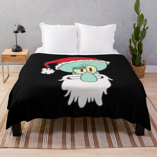 Item preview, Squidward Santa Claus designed and sold by thatskawaii.