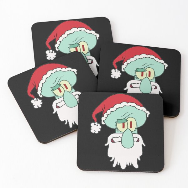 Item preview, Squidward Santa Claus designed and sold by thatskawaii.