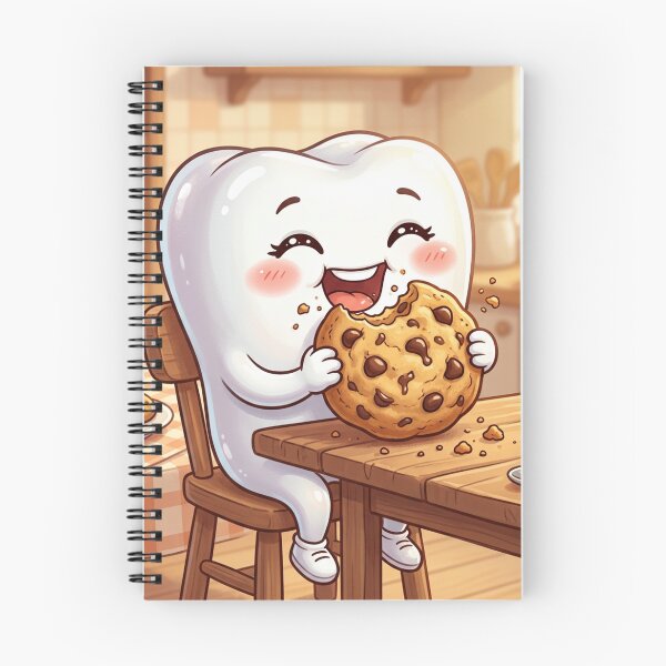 Item preview, Giant Tooth Eating a Chocolate Chip Cookie designed and sold by MySillyDesigns.