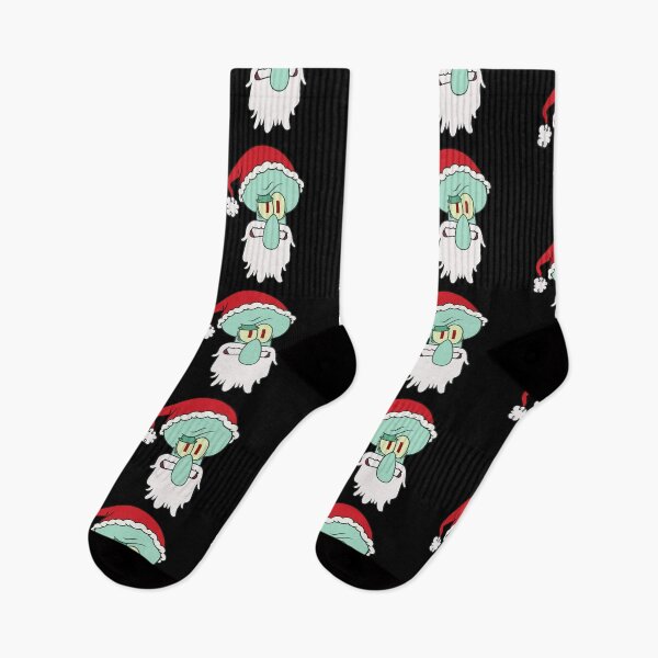 Item preview, Squidward Santa Claus designed and sold by thatskawaii.