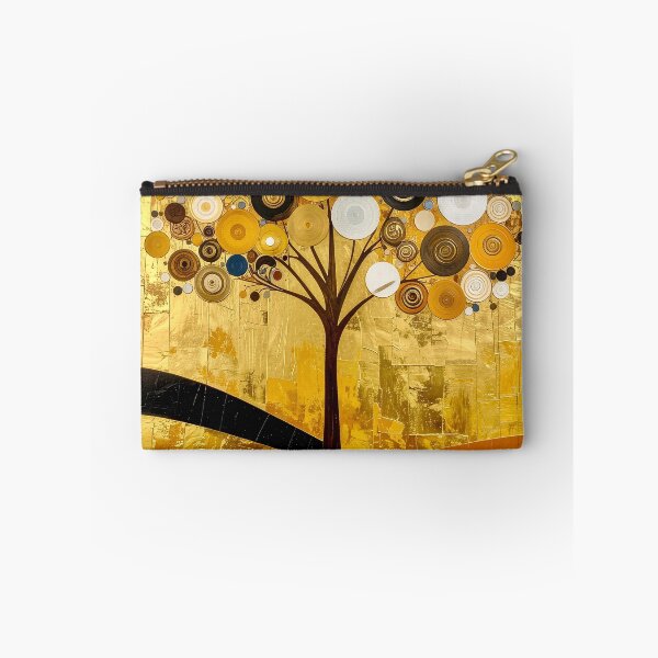Item preview, Ornate Gold Leaf and Mosaic Circle Tree designed and sold by Vicky Brago-Mitchell®.