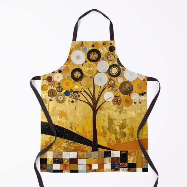 Item preview, Ornate Gold Leaf and Mosaic Circle Tree designed and sold by Vicky Brago-Mitchell®.