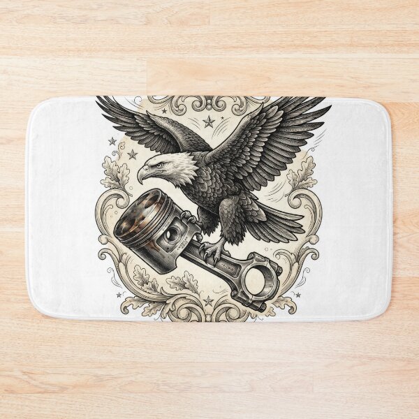 Item preview, Vintage American Eagle Holding Engine Piston designed and sold by Rahat3344.