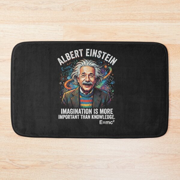 Item preview, Albert Einstein Imagination Is More Important Than Knowledge    designed and sold by Owcomm.