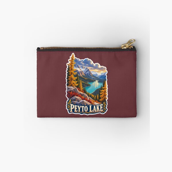 Item preview, Peyto Lake Alberta Canadian Rockies Vintage Travel Print designed and sold by PinUpPizzazz.