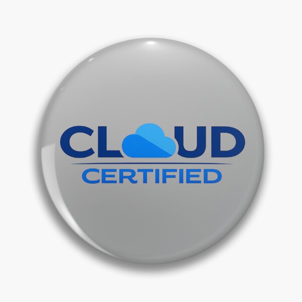 Item preview, Cloud Certified Design | Microsoft Azure colors | Stickers, T-Shirts, Mugs, Backpacks, Pins, Notebooks & More designed and sold by I am Certified Designs.