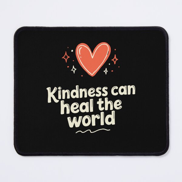 Item preview, Kindness Can Heal The World Cute Heart Graphic designed and sold by Say It With Ink.