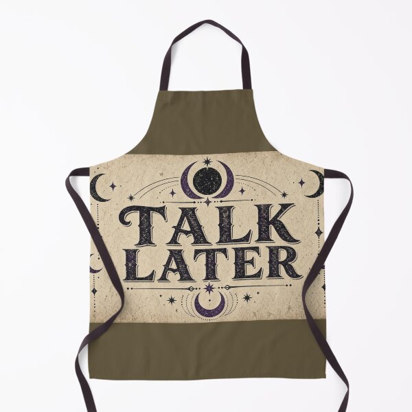 Item preview, Talk Later Vintage Mystical Typography Halloween Tee designed and sold by GSideArtStore.