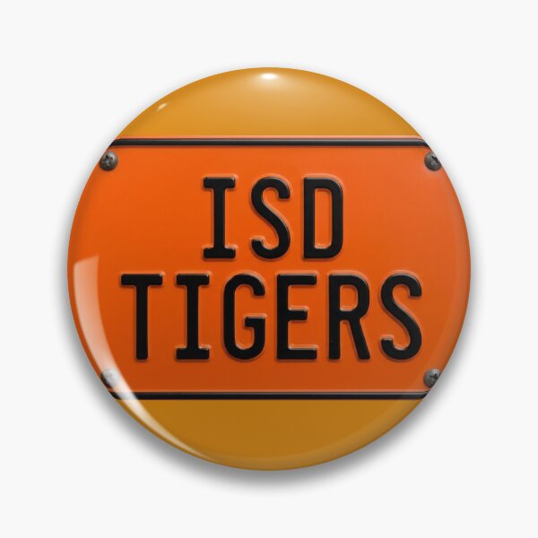 Item preview, Illinois Deaf Tigers Vanity License Plate designed and sold by deafhoops1.