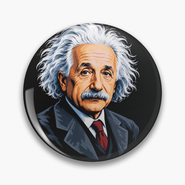 Item preview, Albert Einstein Genius Physicist Portrait With Wild Hair    designed and sold by Owcomm.