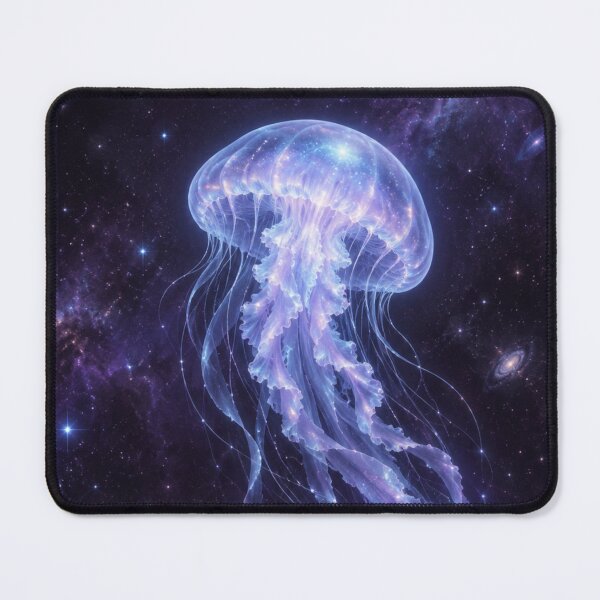 Item preview, Celestial Jellyfish Alien Core Print designed and sold by Inkworksbyshery.