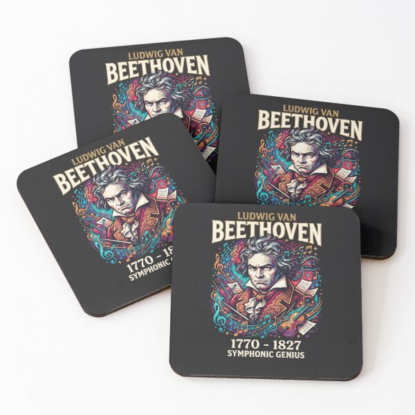 Item preview, Ludwig Van Beethoven Symphonic Genius Music Portrait    designed and sold by Owcomm.