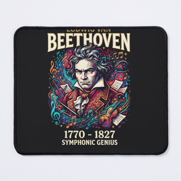 Item preview, Ludwig Van Beethoven Symphonic Genius Music Portrait designed and sold by Owcomm.