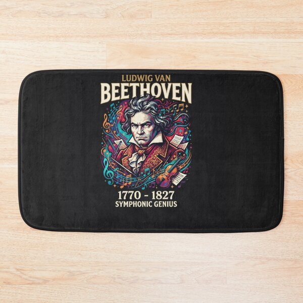 Item preview, Ludwig Van Beethoven Symphonic Genius Music Portrait    designed and sold by Owcomm.