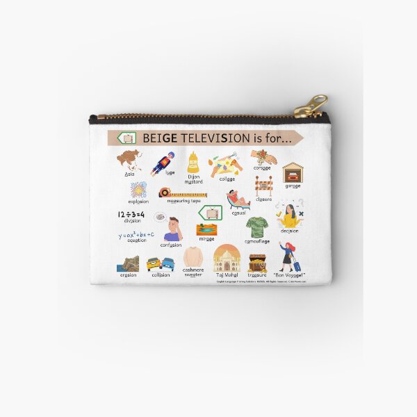 Item preview, BEIGE TELEVISION is for...  Picture Dictionary designed and sold by ColorVowel.