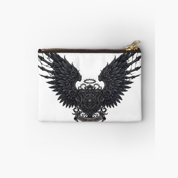 Item preview, Dark Gothic Winged Skull Shield Crest Emblem designed and sold by Rahat3344.