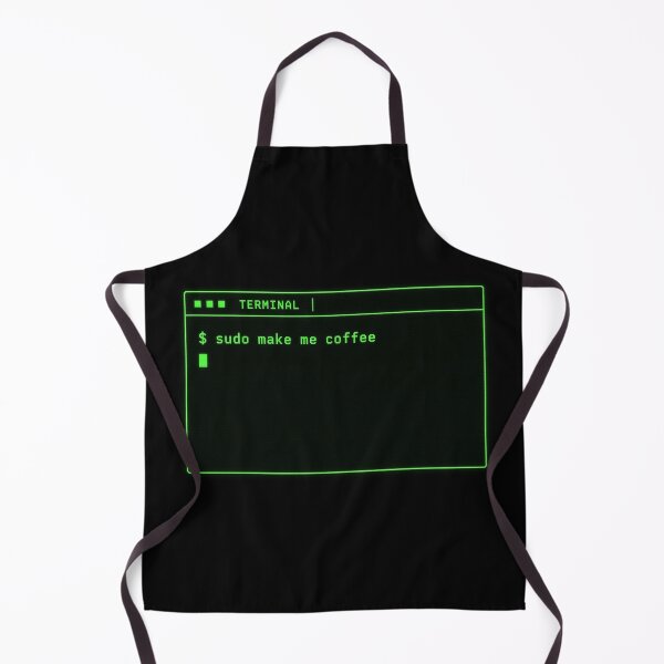 Item preview, Sudo Make Me Coffee Retro Terminal Programmer Tee designed and sold by GSideArtStore.