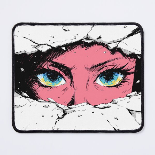 Item preview, Blue Eyes Through Torn Paper designed and sold by DariaOltes.