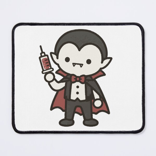 Item preview, Vampire Blood Draw Nurse Halloween Illustration designed and sold by medicalkinoko.