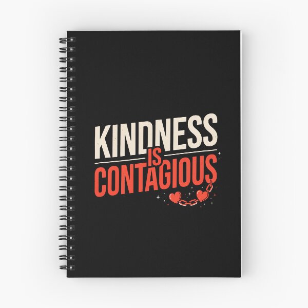 Item preview, Kindness Is Contagious Vintage Positivity Quote designed and sold by Say It With Ink.