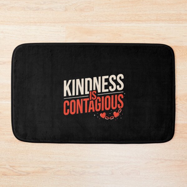Item preview, Kindness Is Contagious Vintage Positivity Quote designed and sold by Say It With Ink.