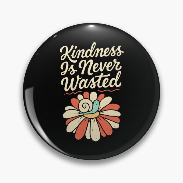 Item preview, Kindness Is Never Wasted Cute Snail Daisy Design designed and sold by Say It With Ink.
