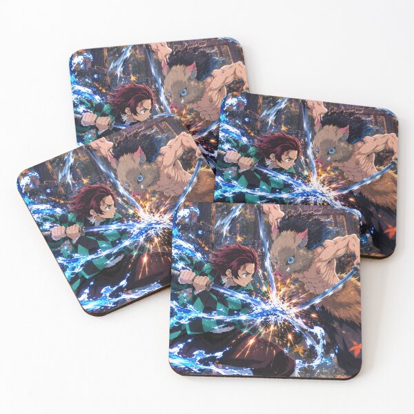 Item preview, Inosuke Vs Tanjiro designed and sold by jinwooo.