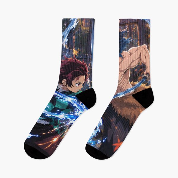 Item preview, Inosuke Vs Tanjiro designed and sold by jinwooo.