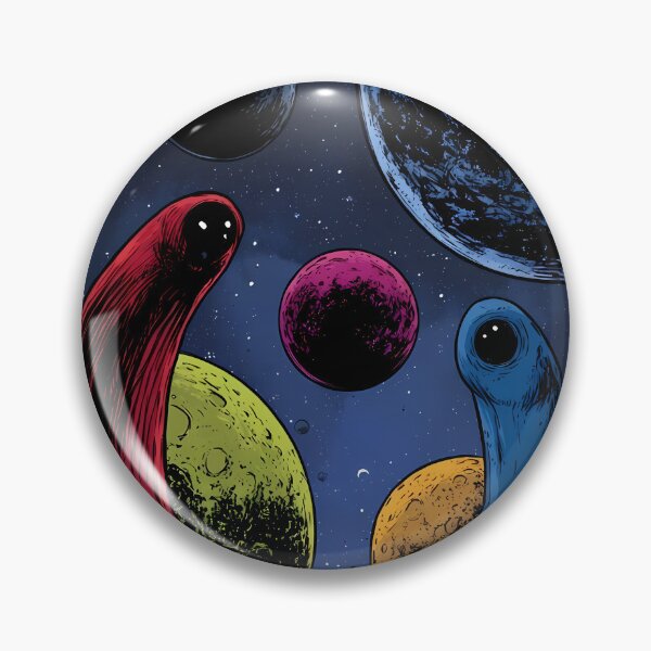Item preview, Cosmic Giant Alien Entities Space Landscape Art designed and sold by Lunat1kk.
