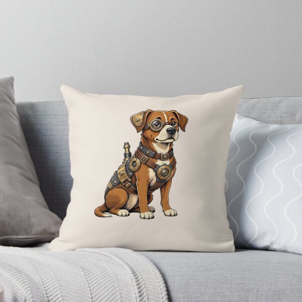 Item preview, Steampunk Dog – Mechanical Dog with Monocle  designed and sold by SweetLilith.