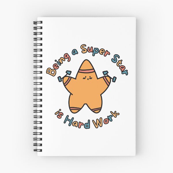 Item preview, Orange Super Star Hard Work (No Background) designed and sold by BLAAAAASK.