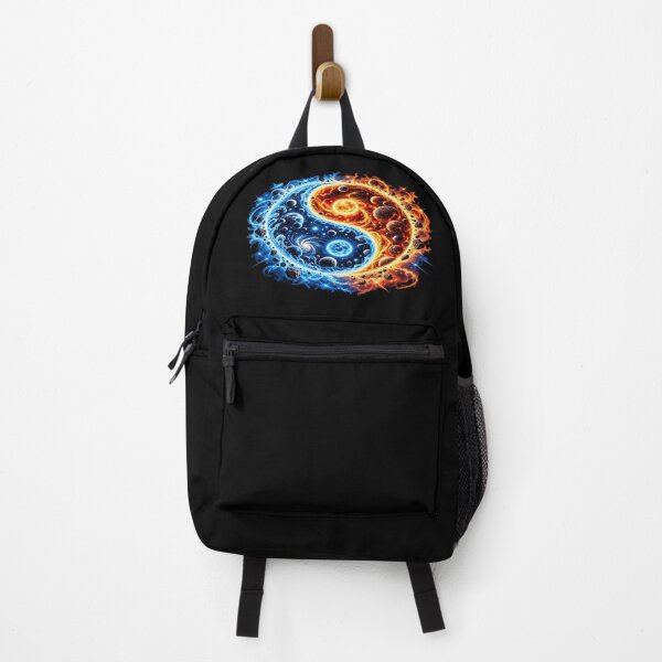 Item preview, Cosmic Yin Yang – Fire and Ice Balance designed and sold by TroviTutto.