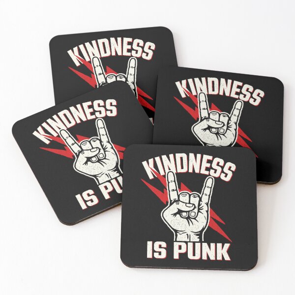 Item preview, Kindness Is Punk Rock Hand Electric Lightning designed and sold by Say It With Ink.