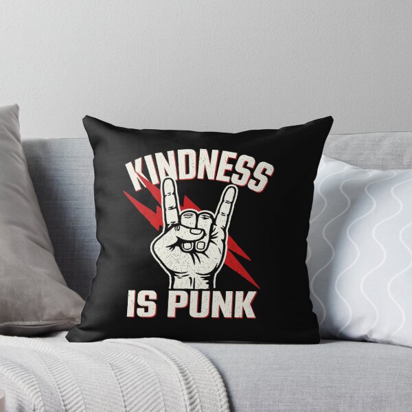 Item preview, Kindness Is Punk Rock Hand Electric Lightning designed and sold by Say It With Ink.