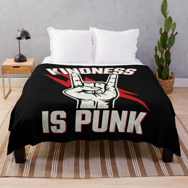 Item preview, Kindness Is Punk Rock Hand Electric Lightning designed and sold by Say It With Ink.